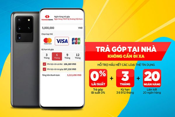 Trả góp thẻ tín dụng